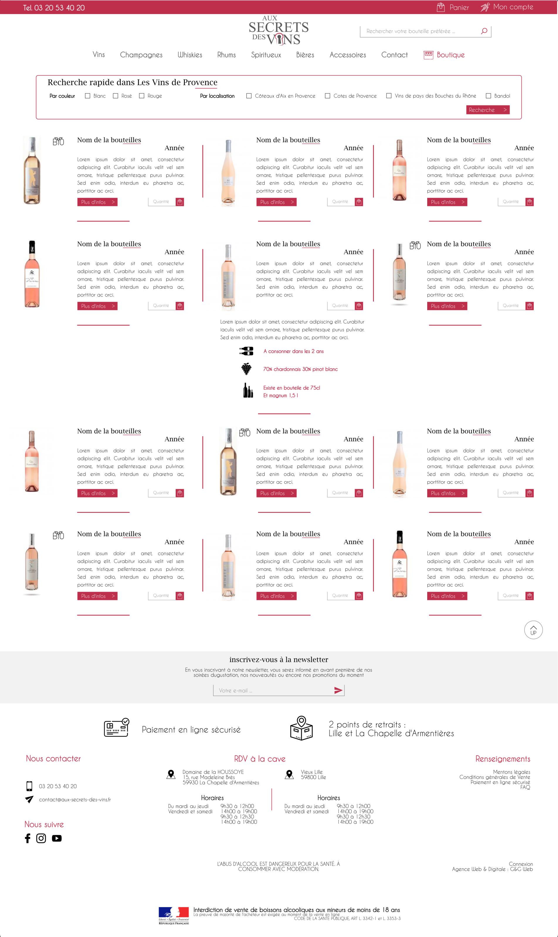 Aux secrets des vins