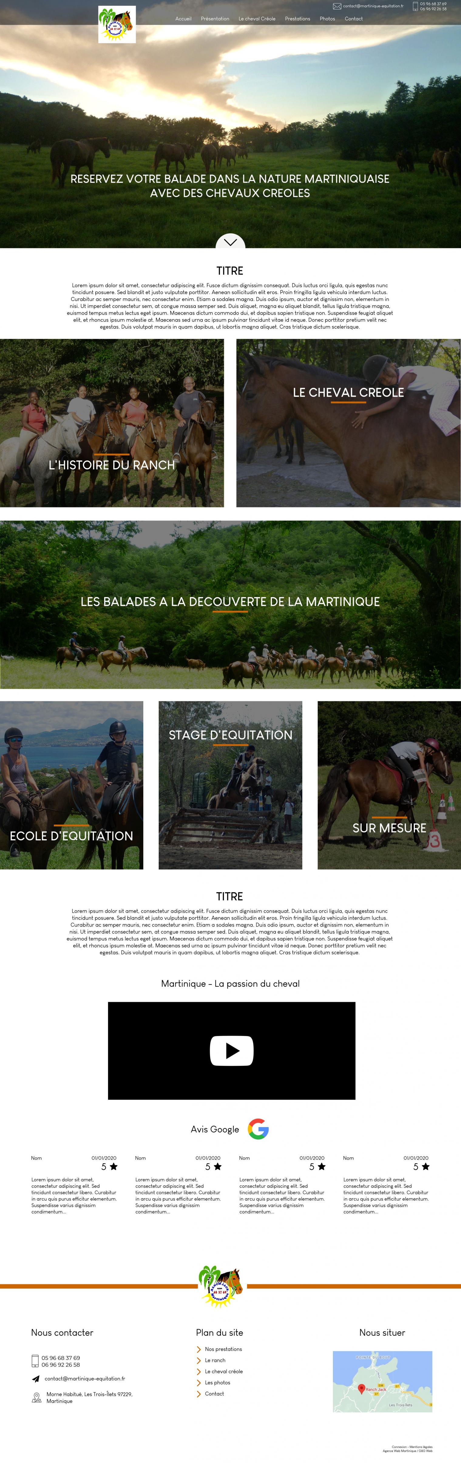 Ranch Jack - Centre Equestre aux Trois Ilets / Martinique